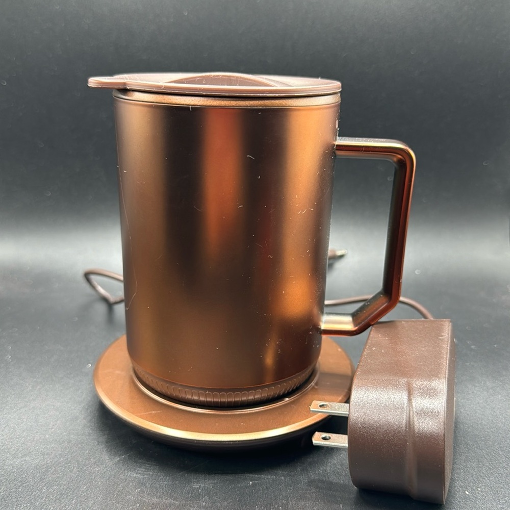 Copper Mug and Warmer Set